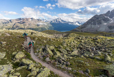 Suvretta loop tour St. Moritz Engadin